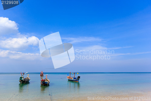 Image of Boat in Phuket Thailand