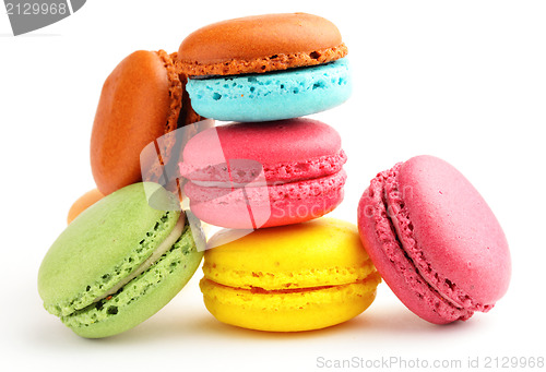 Image of colorful macarons