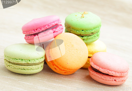 Image of Colorful macaroons