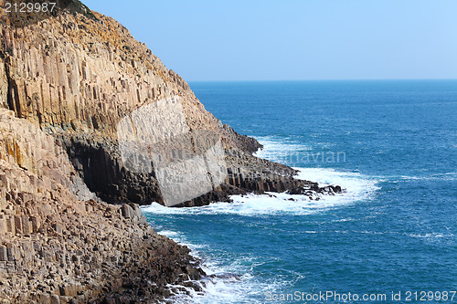 Image of Hong Kong Geographical Park , hexagonal column 