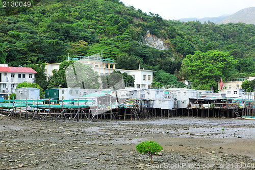 Image of Fishing village Tai O in Hong Kong 