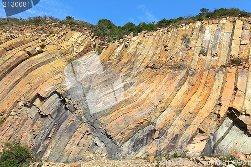 Image of Hong Kong Geographical Park , hexagonal column