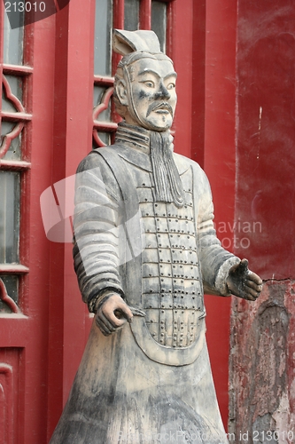 Image of Ancient chinese statue