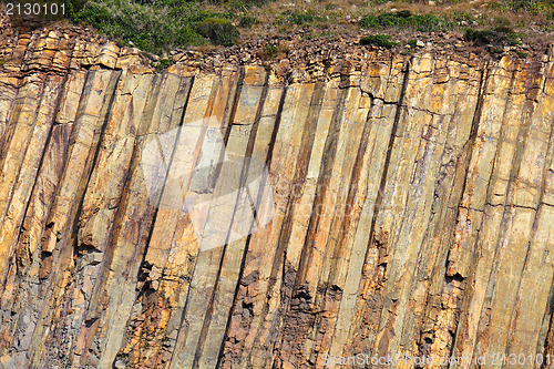 Image of Hong Kong Geo Park , hexagonal column