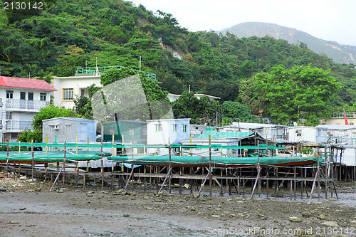 Image of Fishing village Tai O in Hong Kong