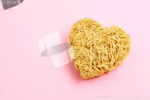 Image of heart sharp noodle 