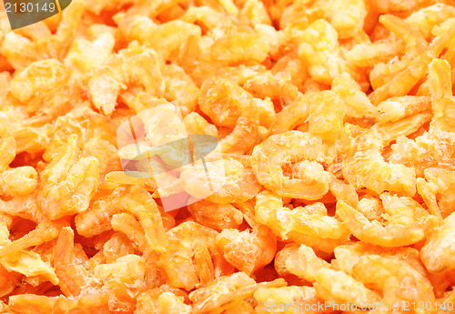 Image of dry shrimp 