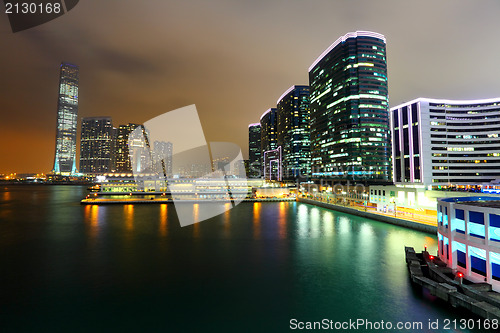 Image of kowloon at night