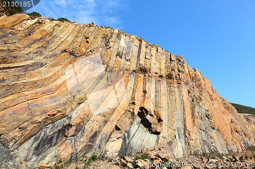 Image of Hong Kong Geo Park , hexagonal column