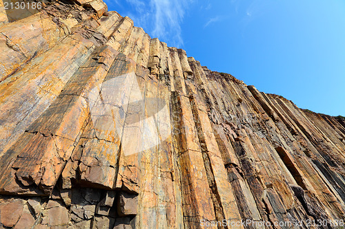 Image of Hong Kong Geographical Park , hexagonal column 