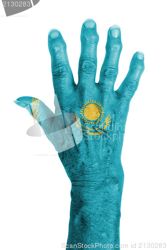Image of Hand of an old woman with arthritis