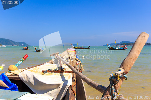 Image of Boat in Phuket Thailand