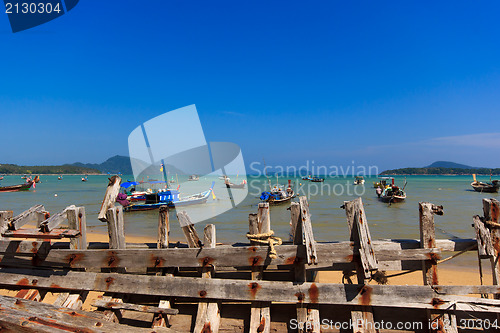 Image of Boat in Phuket Thailand