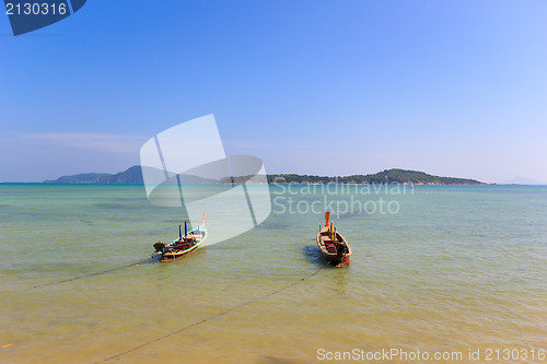 Image of Boat in Phuket Thailand