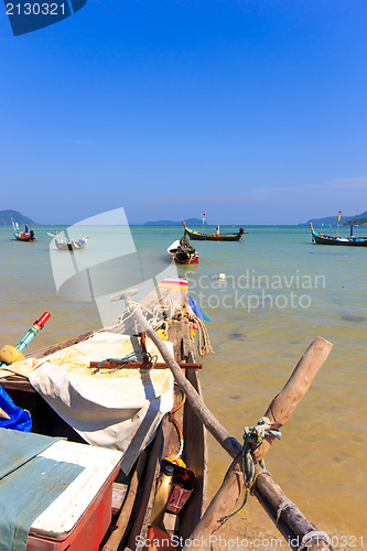 Image of Boat in Phuket Thailand