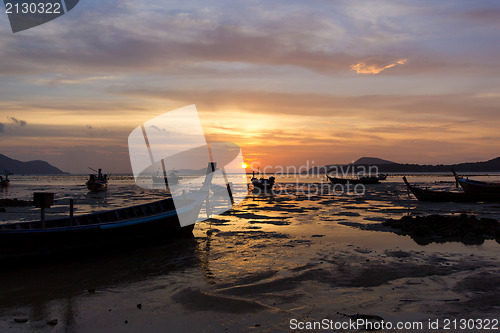 Image of Beautiful sunrise in Rawai Phuket