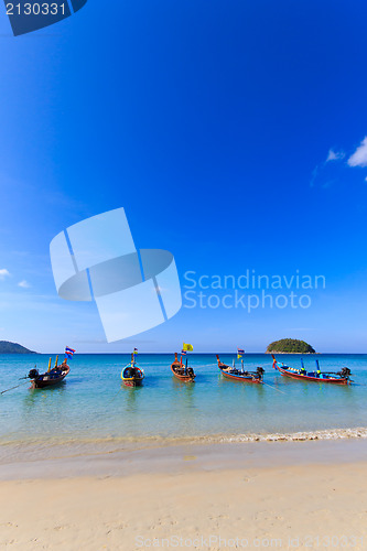 Image of Boat in Phuket Thailand