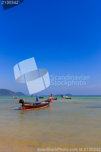 Image of Boat in Phuket Thailand