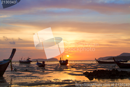 Image of Beautiful sunrise in Rawai Phuket