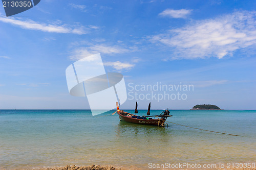 Image of Boat in Phuket Thailand