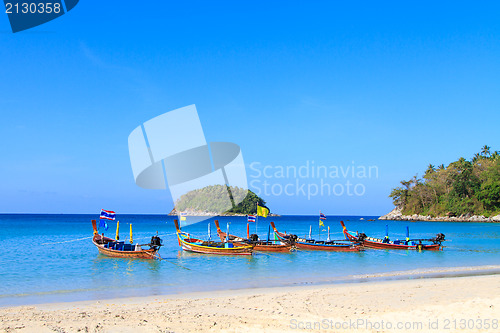 Image of Boat in Phuket Thailand