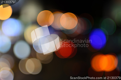 Image of bokeh background