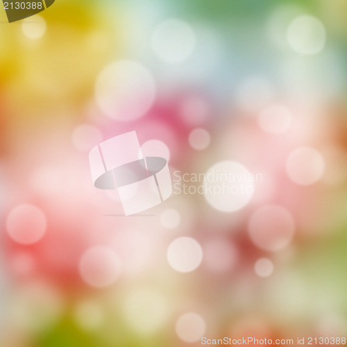 Image of bokeh background