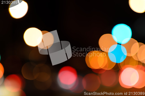 Image of bokeh background