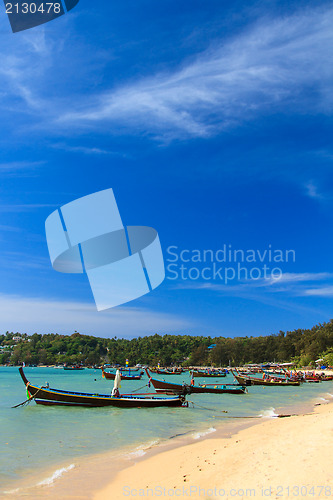 Image of Boat in Phuket Thailand