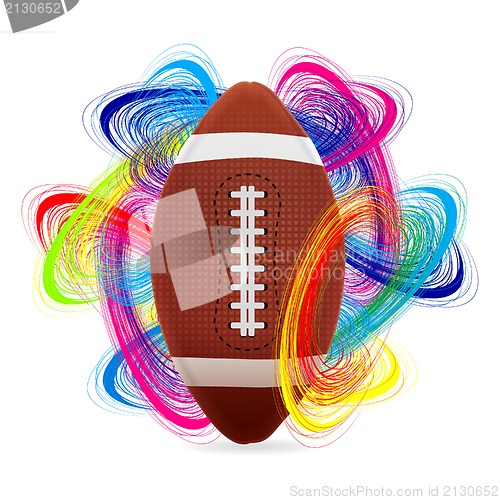 Image of American football ball