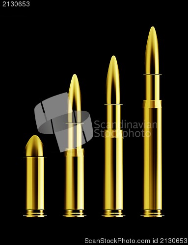 Image of Set of bullets