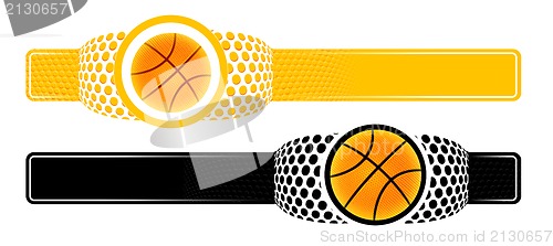 Image of Basketball advertising banner