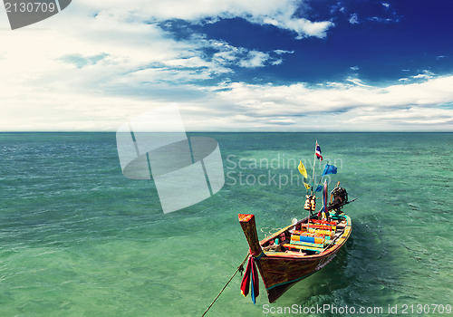 Image of Boat in Phuket Thailand