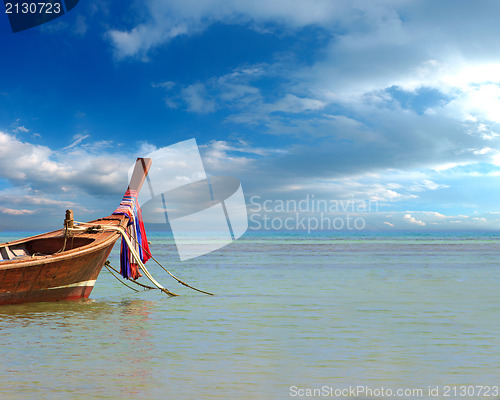 Image of Boat in Phuket Thailand