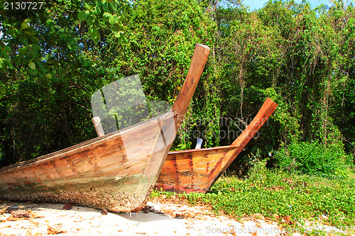 Image of Boat in Phuket Thailand