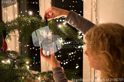 Image of Decorating The Christmas Tree