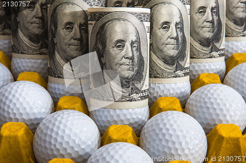 Image of Golf and money