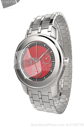 Image of Silver wristwatch