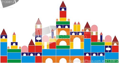 Image of Castle of baby cubes