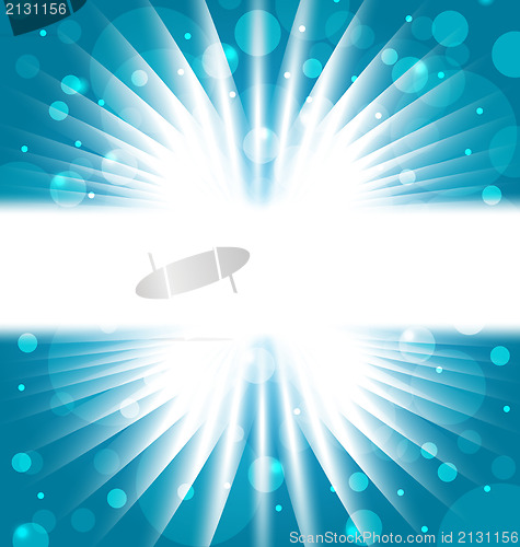 Image of Abstract background with sunbeam