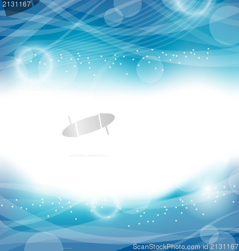 Image of Abstract water background, design template