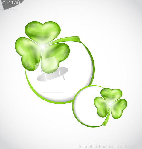 Image of Shamrock bubbles for Saint Patrick day