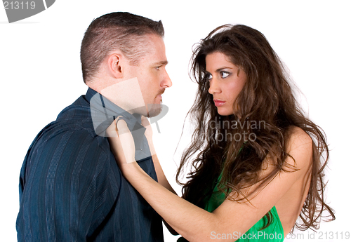 Image of Fighting couple