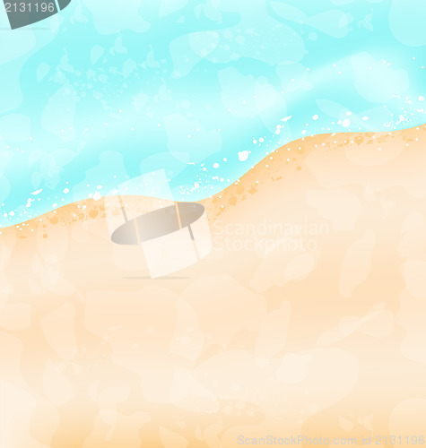 Image of Holiday background - beach, sea, sand