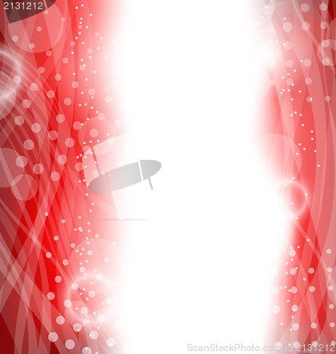 Image of Abstract red magic wavy background 