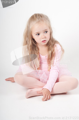 Image of Ballet dancer sitting