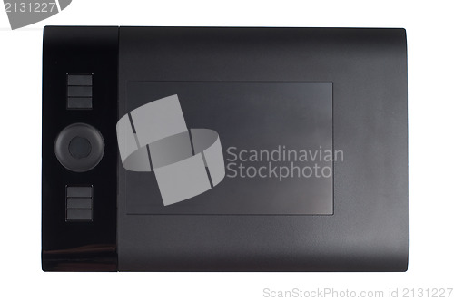 Image of Black pen tablet