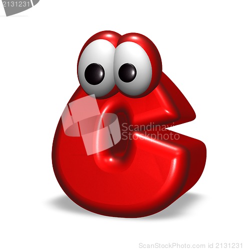 Image of cartoon letter