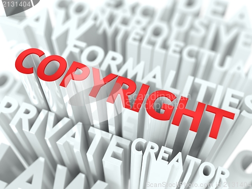 Image of Copyright Background Conceptual Design.