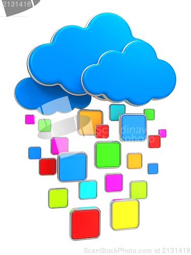 Image of Cloud Computing Concept.